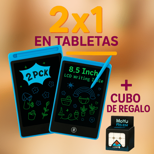 Pizarra magica + cubo MoYi
